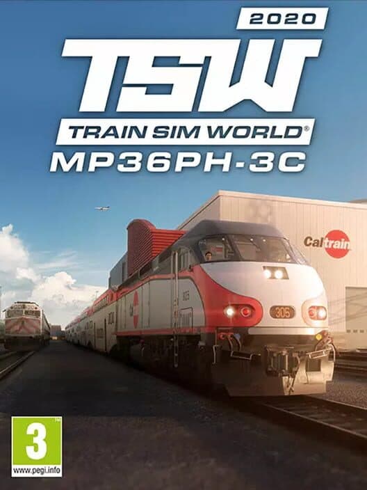 Обложка Train Sim World 2020: Caltrain MP36PH-3C ‘Baby Bullet’ Loco