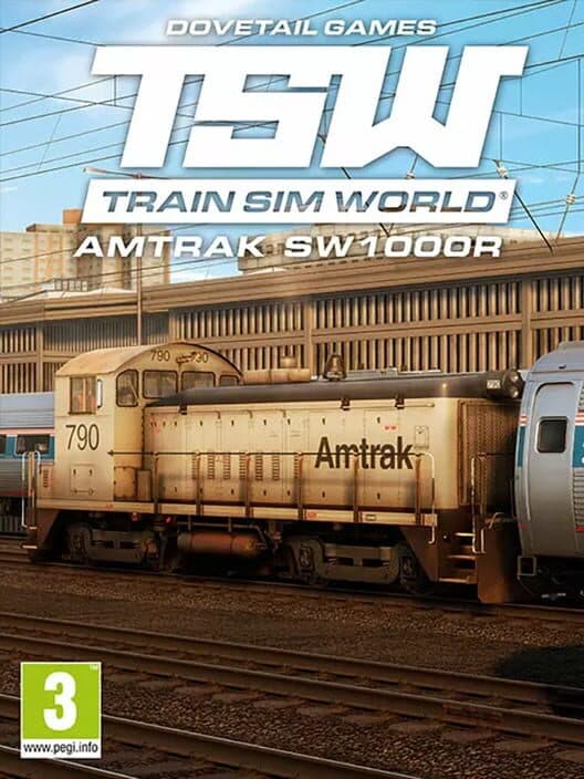 Обложка Train Sim World 2020: Amtrak SW1000R Loco
