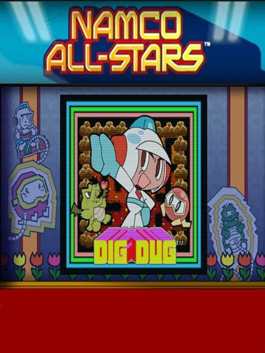 Обложка Namco All-Stars: Dig Dug