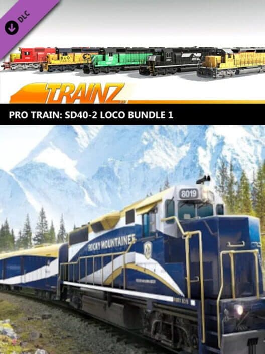 Обложка Trainz Railroad Simulator 2019: Pro Train - SD40-2 Loco Bundle 1