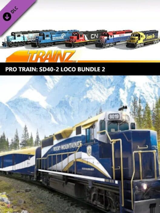 Обложка Trainz Railroad Simulator 2019: Pro Train - SD40-2 Loco Bundle 2