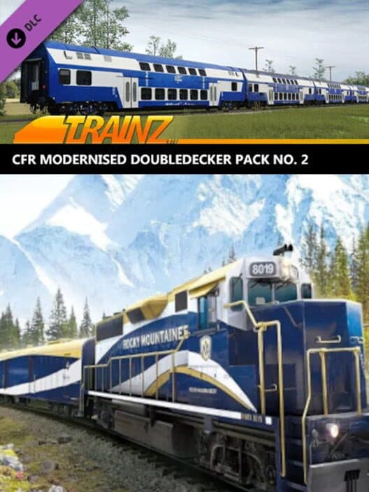 Обложка Trainz Railroad Simulator 2019: CFR Modernised Doubledecker Pack No. 2