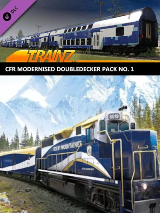 Обложка Trainz Railroad Simulator 2019: CFR Modernised Doubledecker Pack No. 1