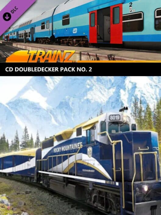 Обложка Trainz Railroad Simulator 2019: CD Doubledecker Pack No. 2