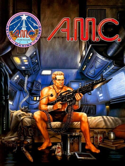 Обложка A.M.C.: Astro Marine Corps