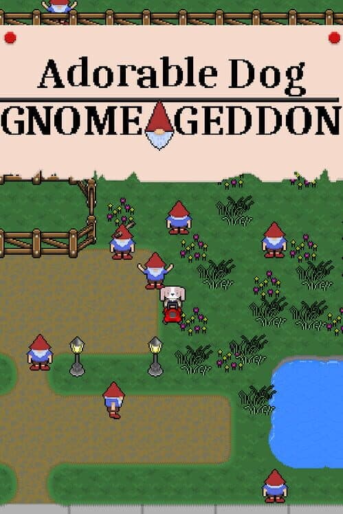 Обложка Adorable Dog: Gnomeageddon
