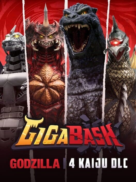 Обложка GigaBash: Godzilla 4 Kaiju Pack