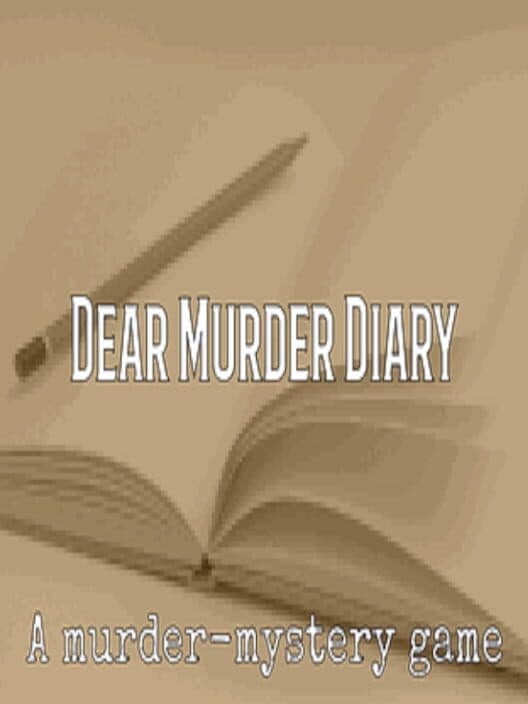Обложка Dear Murder Diary