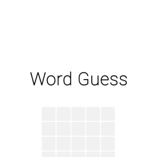 Обложка Word Guess