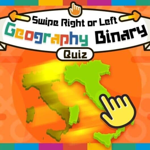 Обложка Swipe Right or Left Geography Binary Quiz