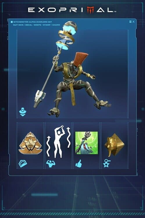 Обложка Exoprimal: Witchdoctor Alpha Overlord Set