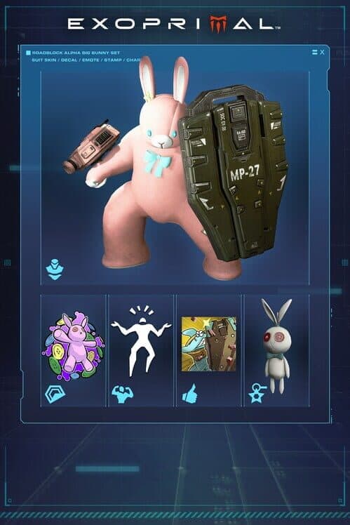 Обложка Exoprimal: Roadblock Alpha Big Bunny Set