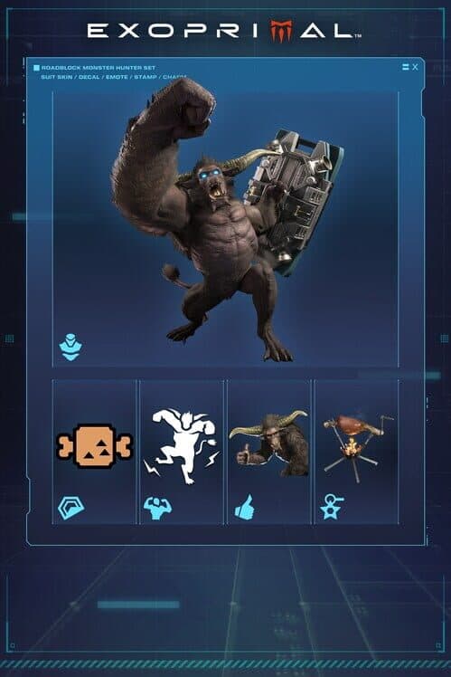 Обложка Exoprimal: Roadblock Monster Hunter Set