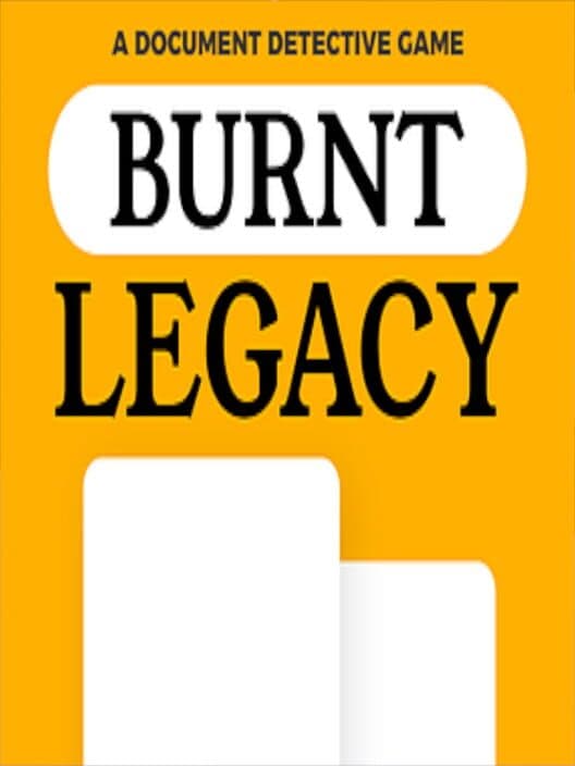Обложка Burnt Legacy