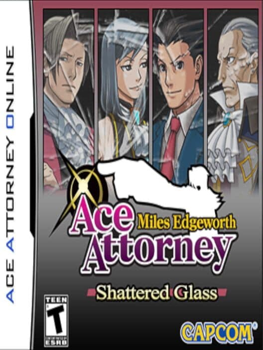 Обложка Miles Edgeworth: Ace Attorney - Shattered Glass