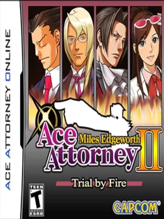 Обложка Miles Edgeworth: Ace Attorney 2 - Trial by Fire