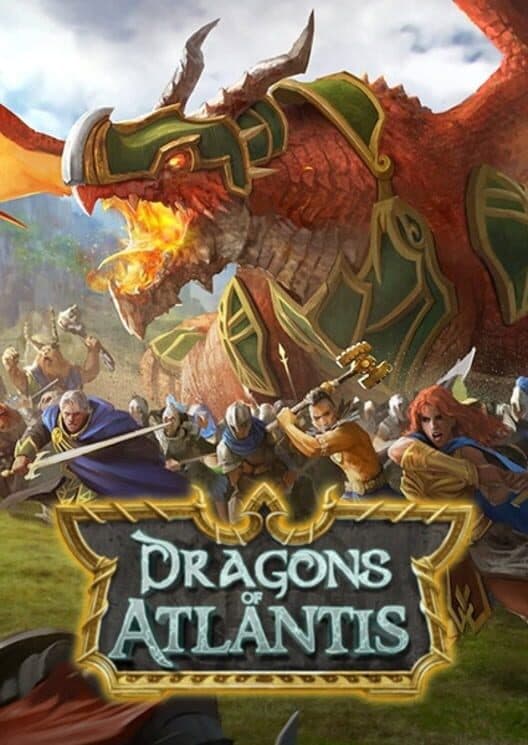 Обложка Dragons of Atlantis