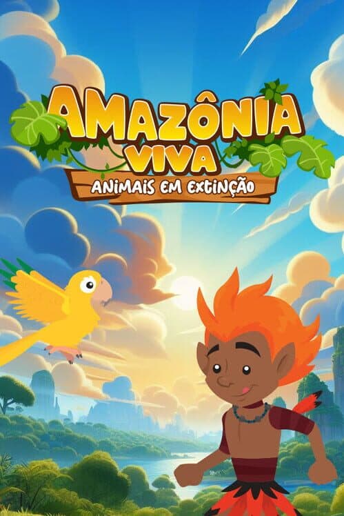 Обложка Amazônia Viva: Animais em Extinção