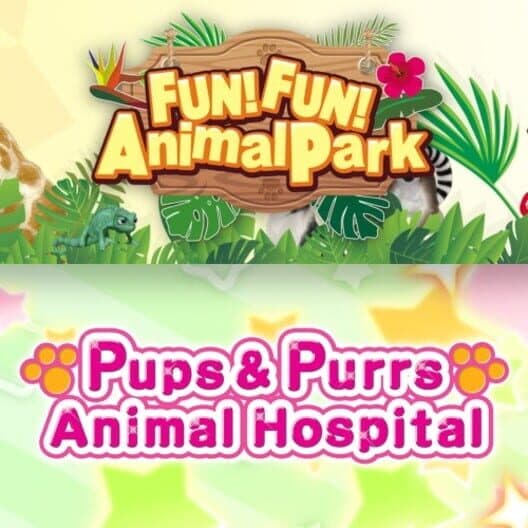 Обложка Pups & Purrs Animal Hospital and Fun! Fun! Animal Park