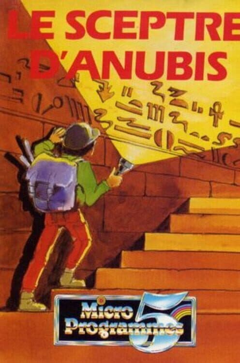 Обложка Le Sceptre d'Anubis