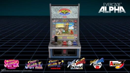 Обложка Evercade Alpha Street Fighter Bartop Arcade
