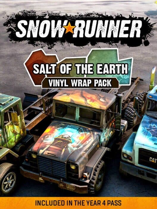 Обложка SnowRunner: Salt of the Earth Vinyl Wrap Pack