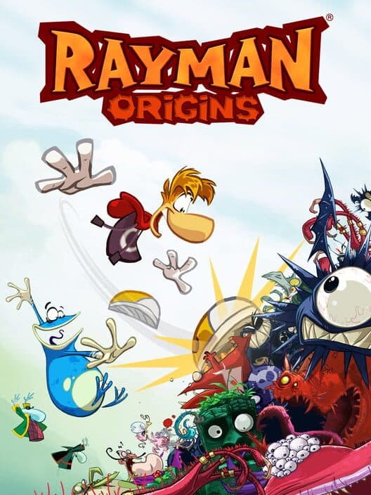 Обложка Rayman Origins