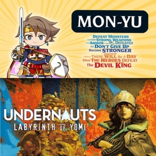 Обложка Undernauts: Labyrinth of Yomi & Mon-Yu
