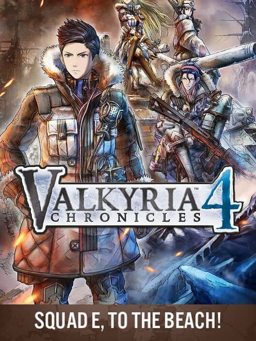 Обложка Valkyria Chronicles 4 : Squad E, to the Beach!