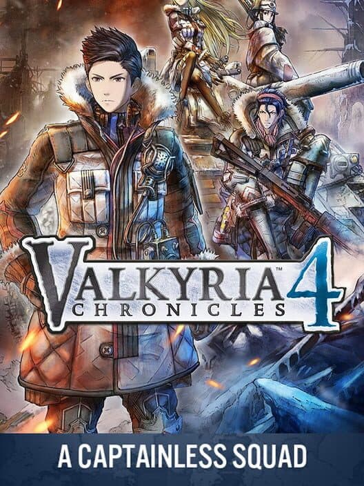 Обложка Valkyria Chronicles 4: A Captainless Squad