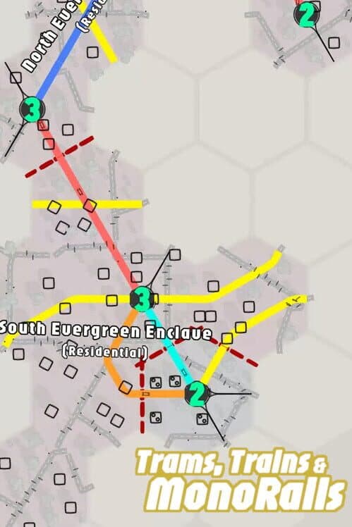 Обложка Trams, Trains & Monorails