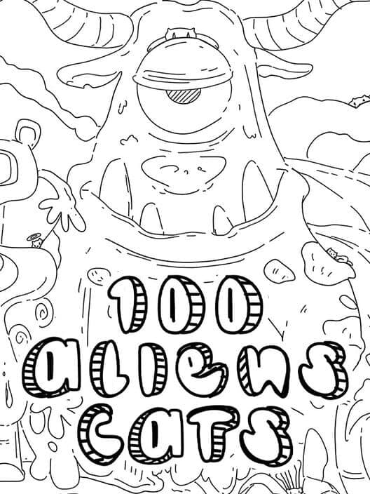 Обложка 100 Aliens Cats
