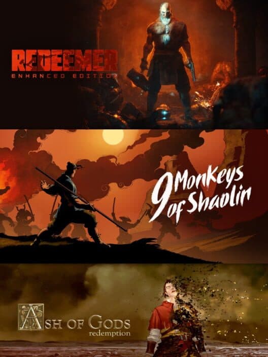 Обложка 9 Monkeys of Shaolin + Ash of Gods + Redeemer: Bundle