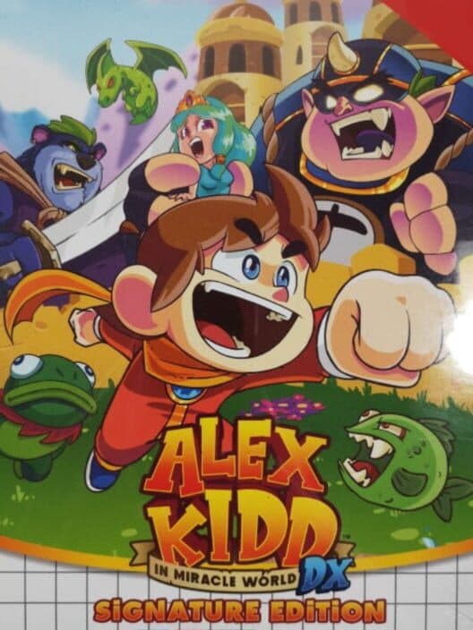 Обложка Alex Kidd in Miracle World DX: Signature Edition