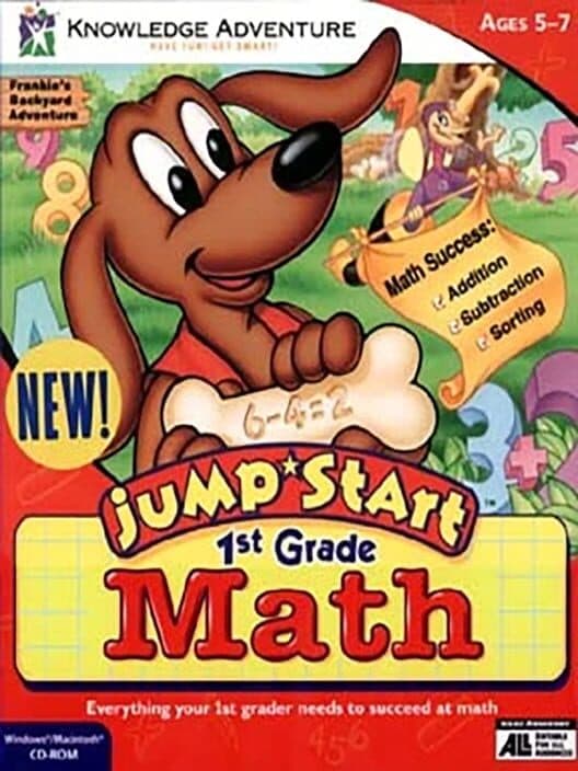 Обложка JumpStart 1st Grade Math