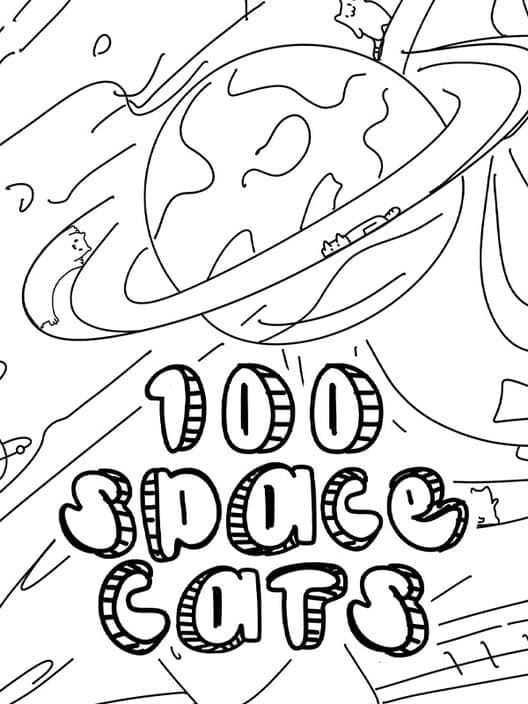 Обложка 100 Space Cats