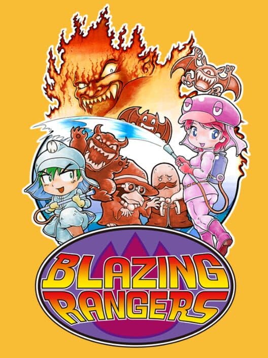 Обложка Blazing Rangers