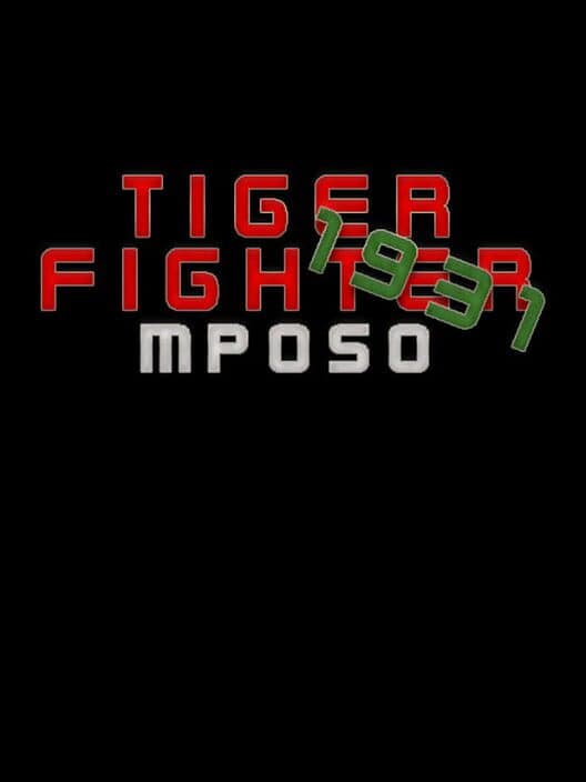 Обложка Tiger Fighter 1931: MP050