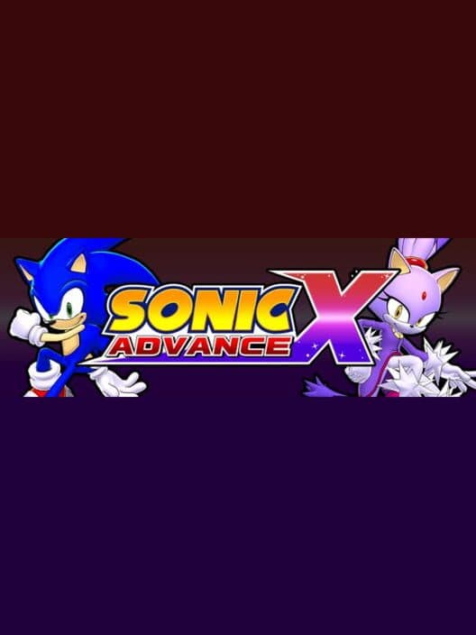 Обложка Sonic Advance X