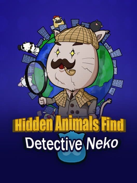 Обложка Hidden Animals Find : Detective Neko