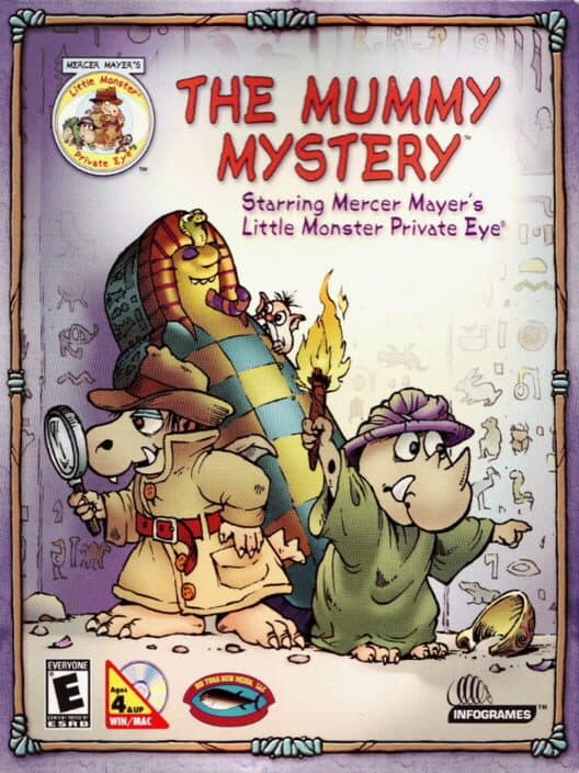Обложка Little Monster Private Eye: The Mummy Mystery