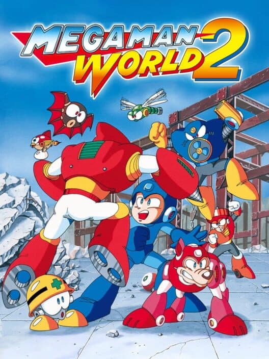 Обложка Mega Man World 2 GBC Edition