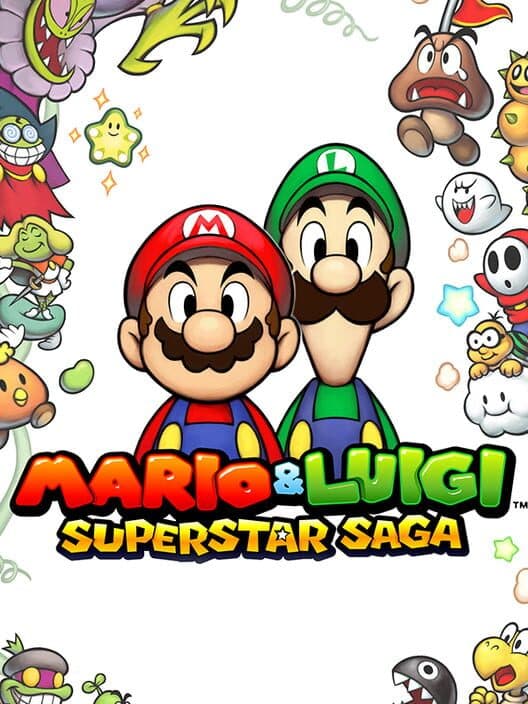 Обложка Mario & Luigi: Superstar Saga