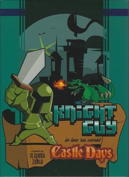 Обложка Knight Guy in Low Res World: Castle Days