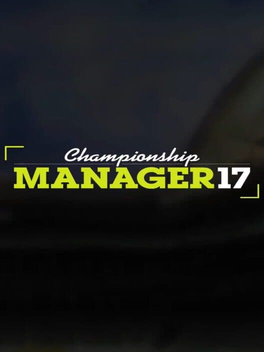 Обложка Championship Manager 17