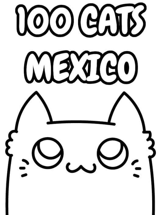 Обложка 100 Cats Mexico