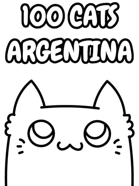 Обложка 100 Cats Argentina