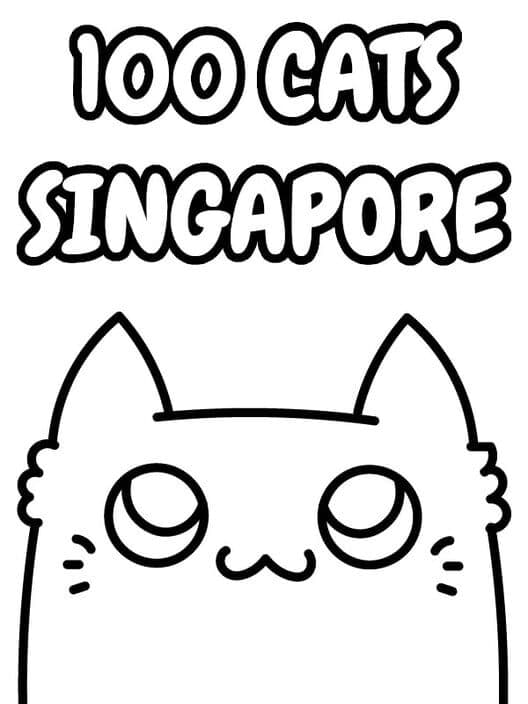 Обложка 100 Cats Singapore