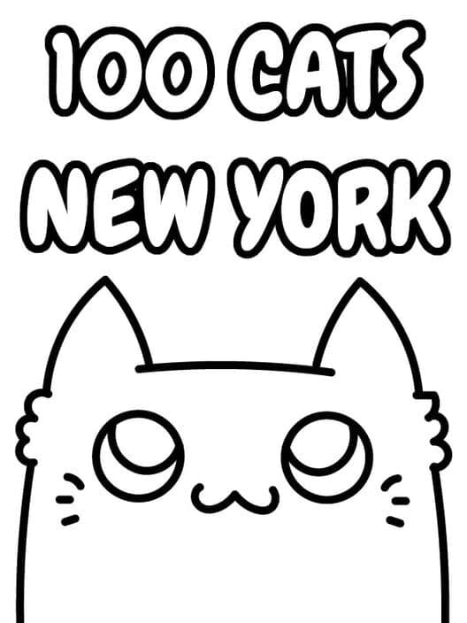 Обложка 100 Cats New York