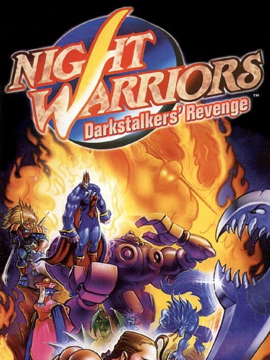 Обложка Night Warriors: Darkstalkers' Revenge